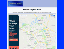 Tablet Screenshot of milton-keynes-map.my-towns.co.uk