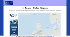 Desktop Screenshot of my-towns.co.uk